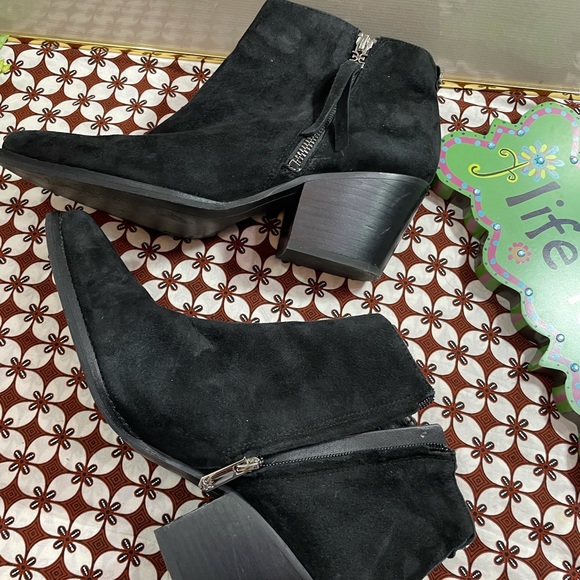 Sam Edelman Suede Booties - Picture 5 of 11
